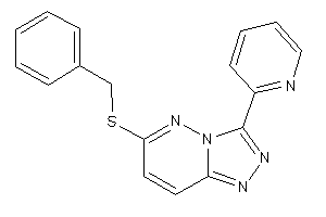 6-(benzylthio)-3-(2-pyridyl)-[1,2,4]triazolo[3,4-f]pyridazine