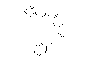 3-(isoxazol-4-ylmethoxy)benzoic Acid S-triazin-2-ylmethyl Ester