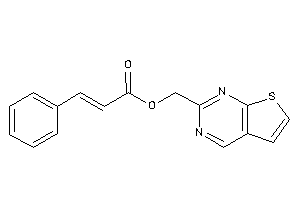 3-phenylacrylic Acid Thieno[2,3-d]pyrimidin-2-ylmethyl Ester