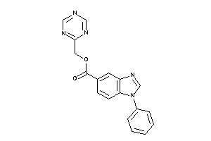 1-phenylbenzimidazole-5-carboxylic Acid S-triazin-2-ylmethyl Ester