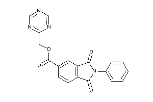 1,3-diketo-2-phenyl-isoindoline-5-carboxylic Acid S-triazin-2-ylmethyl Ester