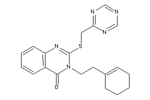 3-(2-cyclohexen-1-ylethyl)-2-(s-triazin-2-ylmethylthio)quinazolin-4-one