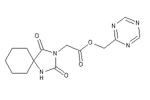 2-(2,4-diketo-1,3-diazaspiro[4.5]decan-3-yl)acetic Acid S-triazin-2-ylmethyl Ester