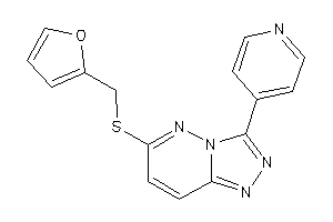 6-(2-furfurylthio)-3-(4-pyridyl)-[1,2,4]triazolo[3,4-f]pyridazine