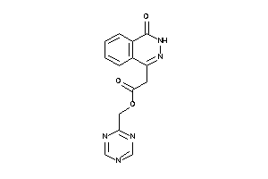 2-(4-keto-3H-phthalazin-1-yl)acetic Acid S-triazin-2-ylmethyl Ester