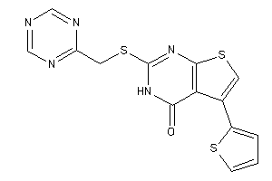 2-(s-triazin-2-ylmethylthio)-5-(2-thienyl)-3H-thieno[2,3-d]pyrimidin-4-one