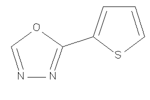 Image of 2-(2-thienyl)-1,3,4-oxadiazole