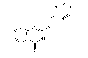 2-(s-triazin-2-ylmethylthio)-3H-quinazolin-4-one