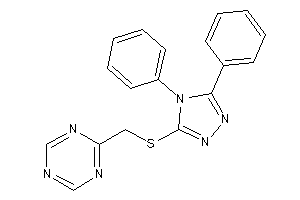 2-[[(4,5-diphenyl-1,2,4-triazol-3-yl)thio]methyl]-s-triazine