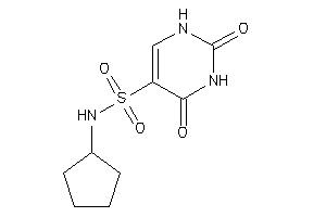 N-cyclopentyl-2,4-diketo-1H-pyrimidine-5-sulfonamide