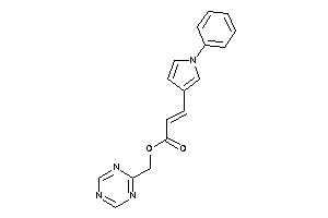 3-(1-phenylpyrrol-3-yl)acrylic Acid S-triazin-2-ylmethyl Ester