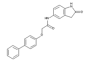 N-(2-ketoindolin-5-yl)-2-(4-phenylphenoxy)acetamide