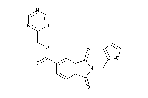 2-(2-furfuryl)-1,3-diketo-isoindoline-5-carboxylic Acid S-triazin-2-ylmethyl Ester