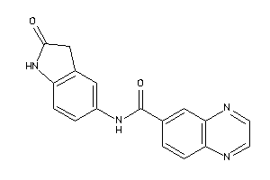 N-(2-ketoindolin-5-yl)quinoxaline-6-carboxamide