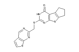 (thieno[2,3-d]pyrimidin-2-ylmethylthio)BLAHone