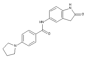 N-(2-ketoindolin-5-yl)-4-pyrrolidino-benzamide