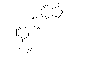 N-(2-ketoindolin-5-yl)-3-(2-ketopyrrolidino)benzamide