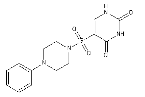 5-(4-phenylpiperazino)sulfonyluracil