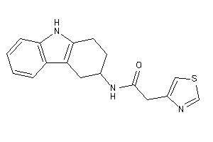 N-(2,3,4,9-tetrahydro-1H-carbazol-3-yl)-2-thiazol-4-yl-acetamide