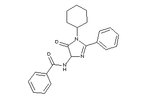 N-(1-cyclohexyl-5-keto-2-phenyl-2-imidazolin-4-yl)benzamide