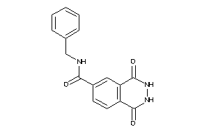 N-benzyl-1,4-diketo-2,3-dihydrophthalazine-6-carboxamide