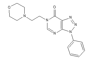 6-(2-morpholinoethyl)-3-phenyl-triazolo[4,5-d]pyrimidin-7-one